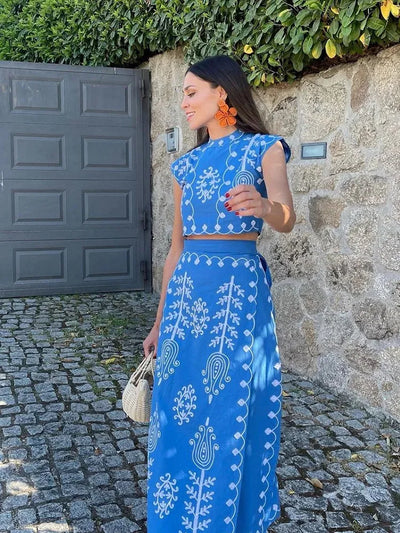 Prairie Glow Skirt Set