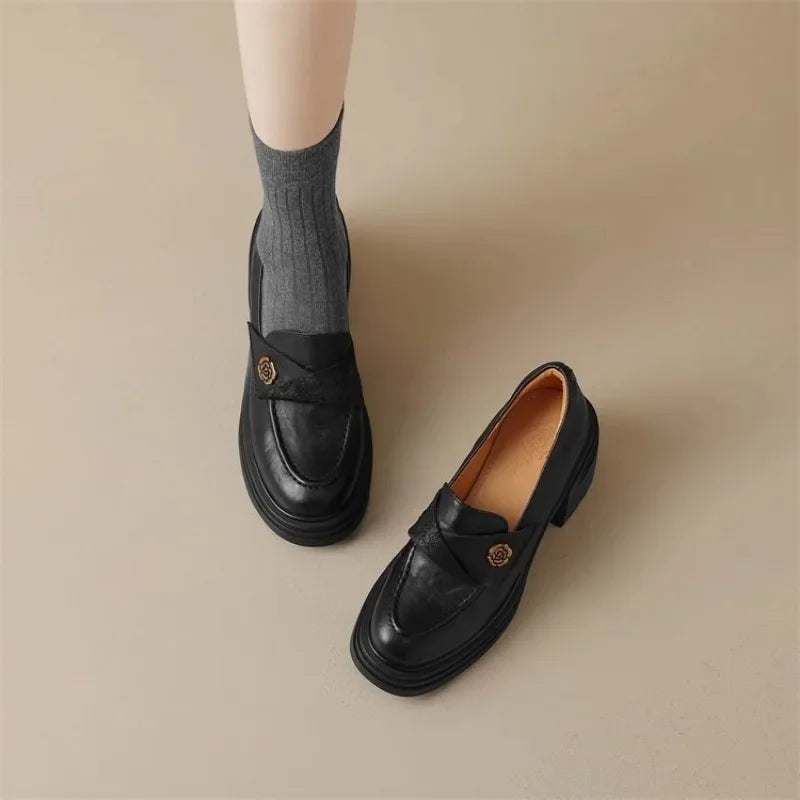 Ivy Belle Slip-On Block Heels