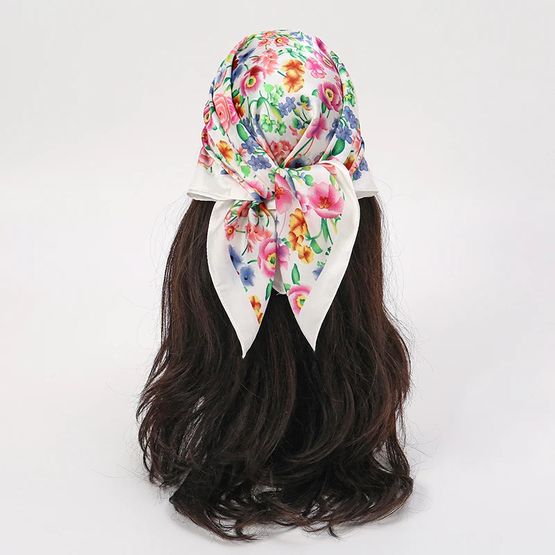 Orea Flow Silk Head Scarf