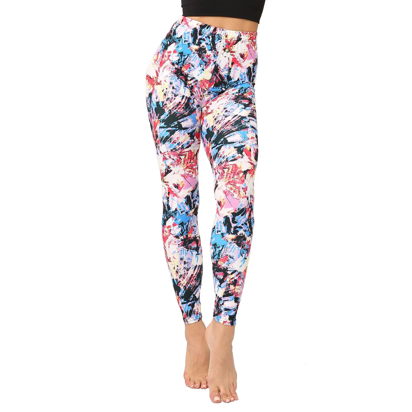 Sweet Violet Floral Leggings