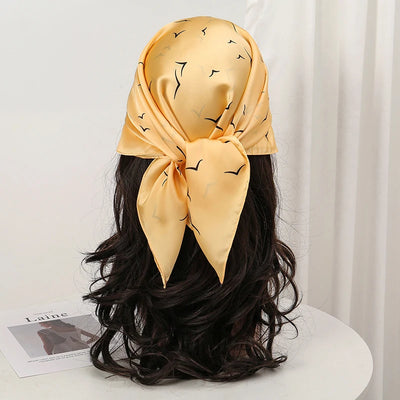 Orea Flow Silk Head Scarf