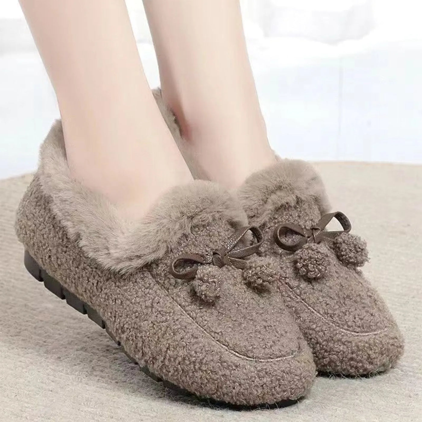 Lumira Plush Slippers