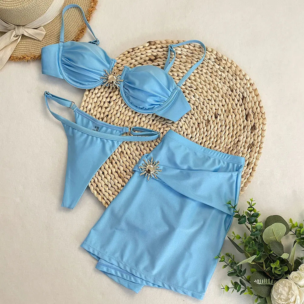 Sundrift 3 Piece Bikini Set