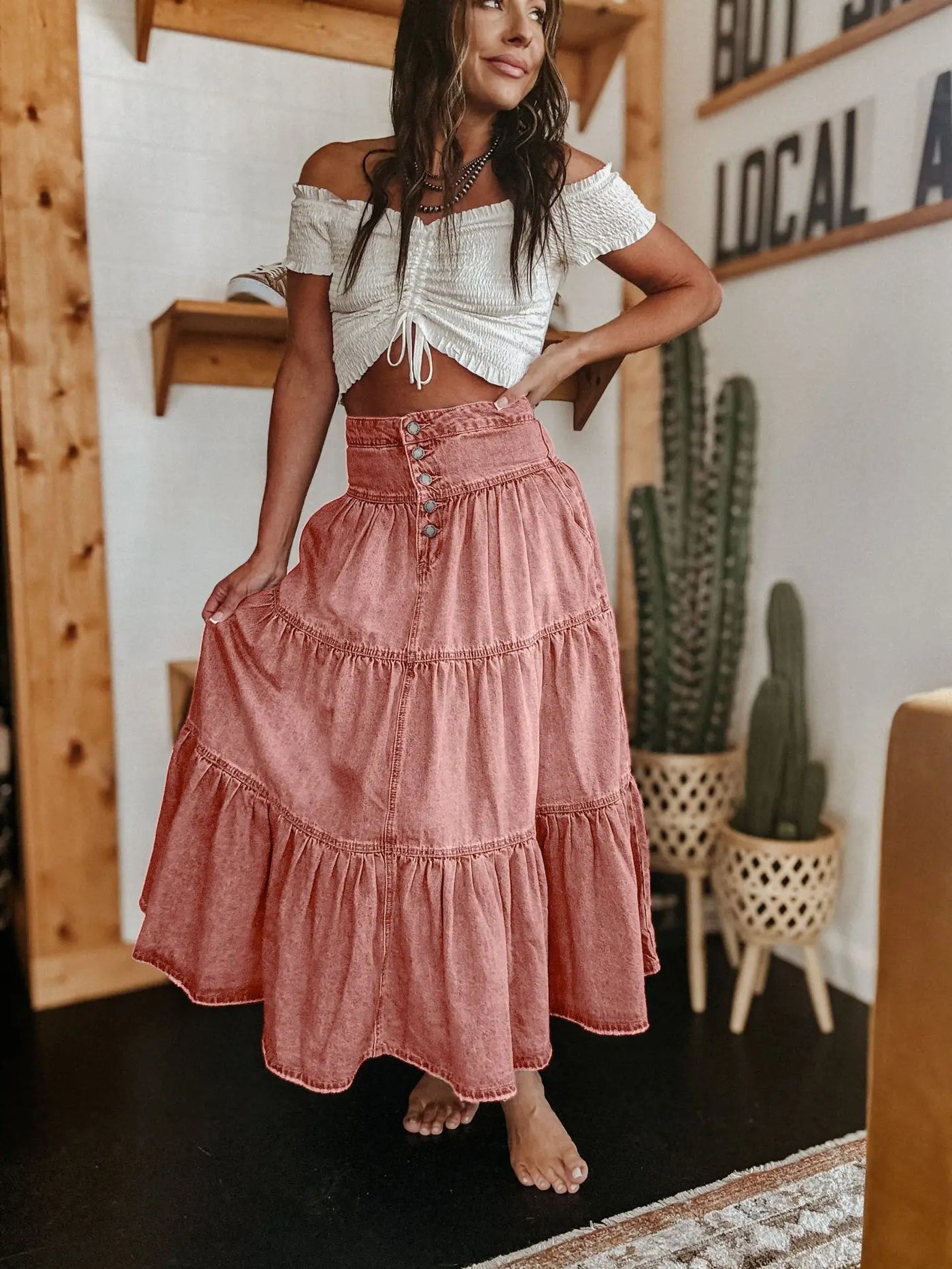 Bellarose Boho Skirt