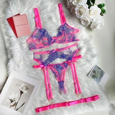 Neon Lingerie Set