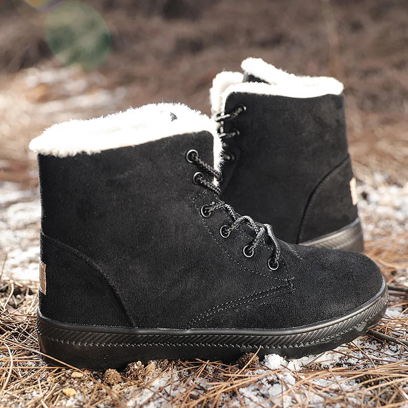 Starlit Fuzzy Boots