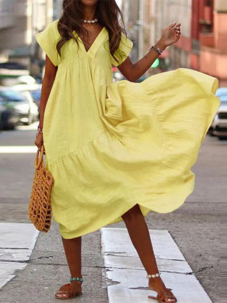 Flowy Bohemian Dress