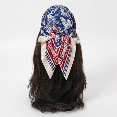 Orea Flow Silk Head Scarf