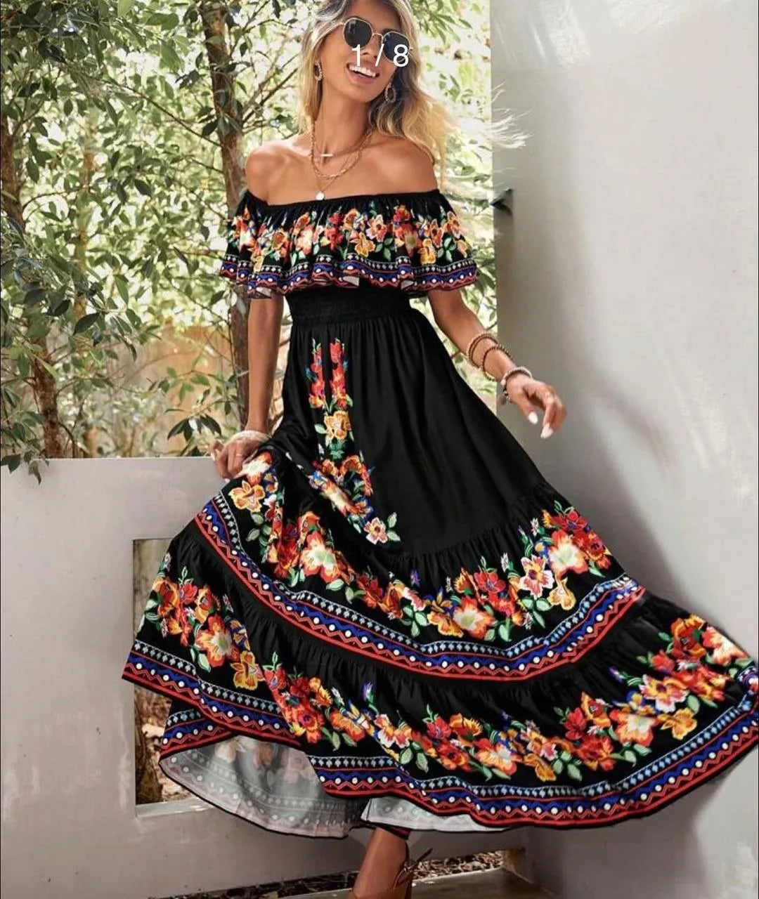 Sunset Fiesta Dress
