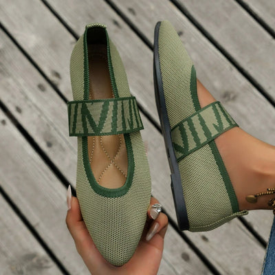 Roselane Knitted Flats