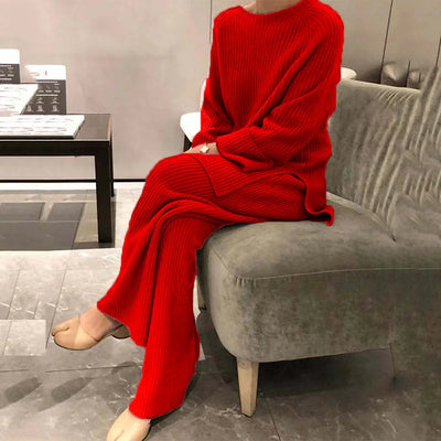Lorielle Knitted Sweater Set