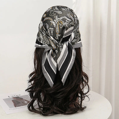 Orea Flow Silk Head Scarf