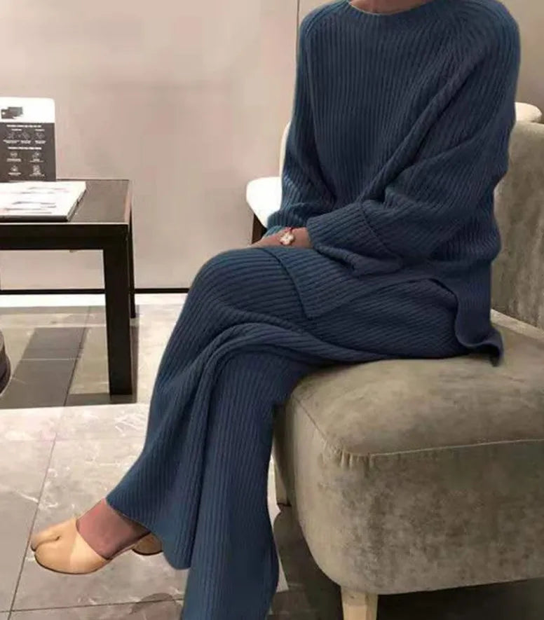 Lorielle Knitted Sweater Set