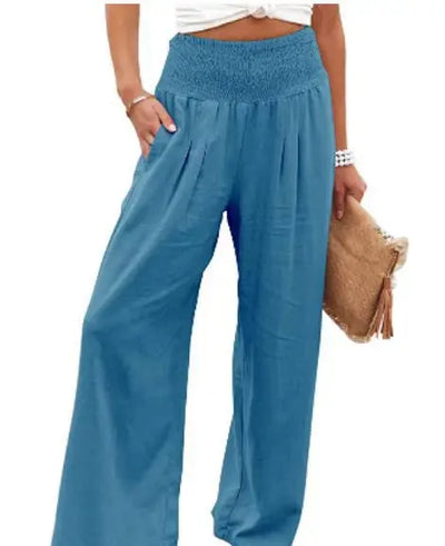 Mariposa Drawstring Wide Leg Pants