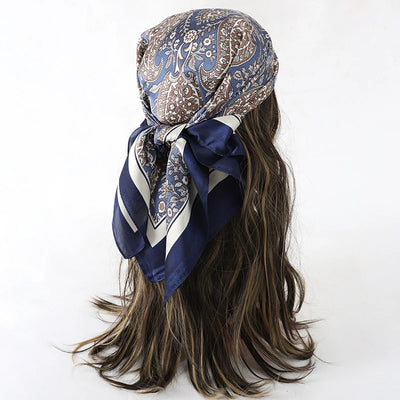 Orea Flow Silk Head Scarf