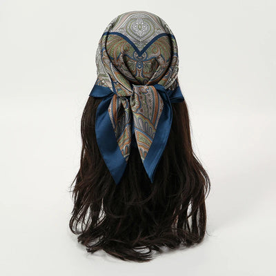 Orea Flow Silk Head Scarf