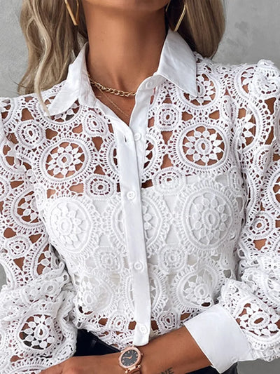 Marigold Embroidered Floral Blouse