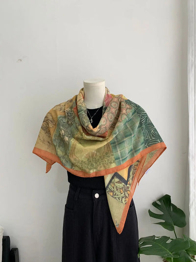 Raina French Shawl Scarf