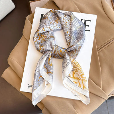 Orea Flow Silk Head Scarf