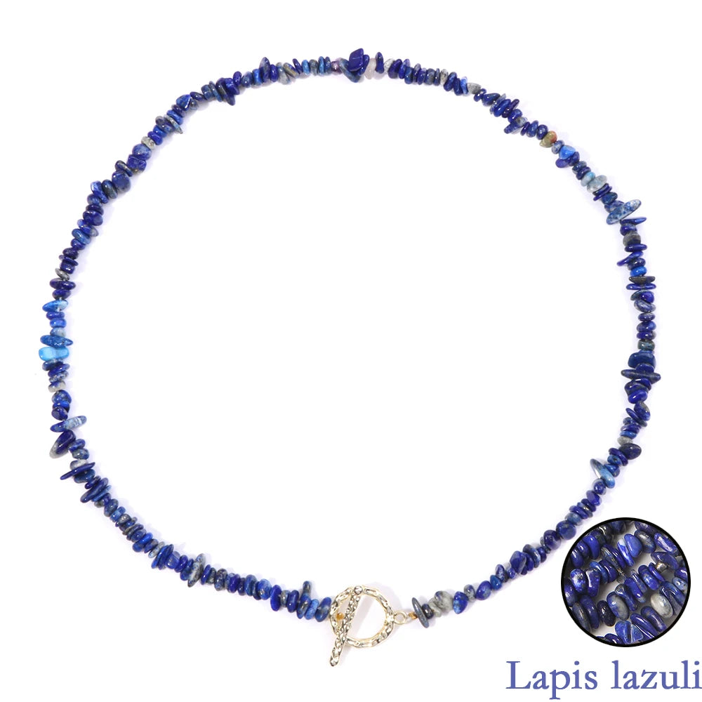 Healing Bohemian Gem Necklace