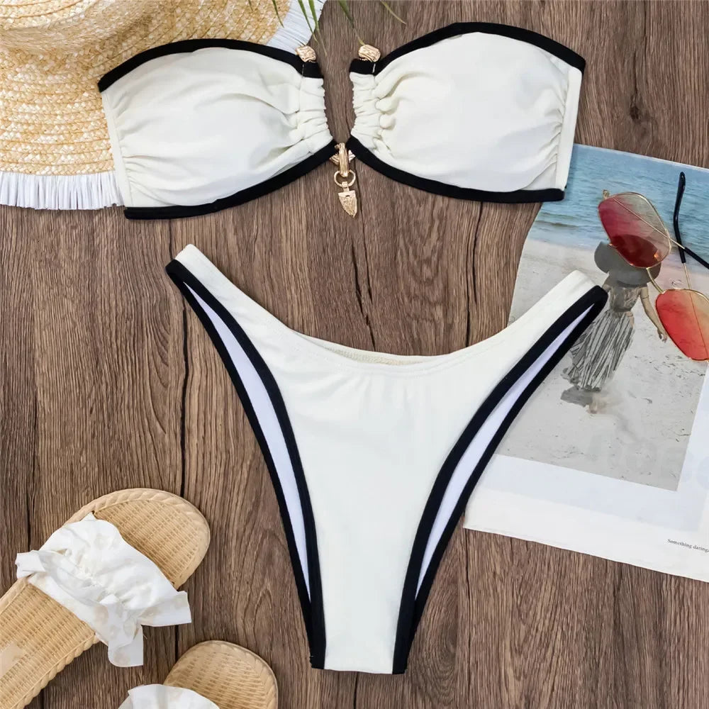 Golden Horizon Bikini Set