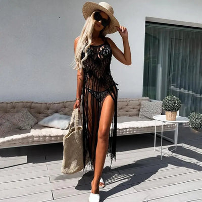 Seabreeze Crochet Bikini Cover Dress