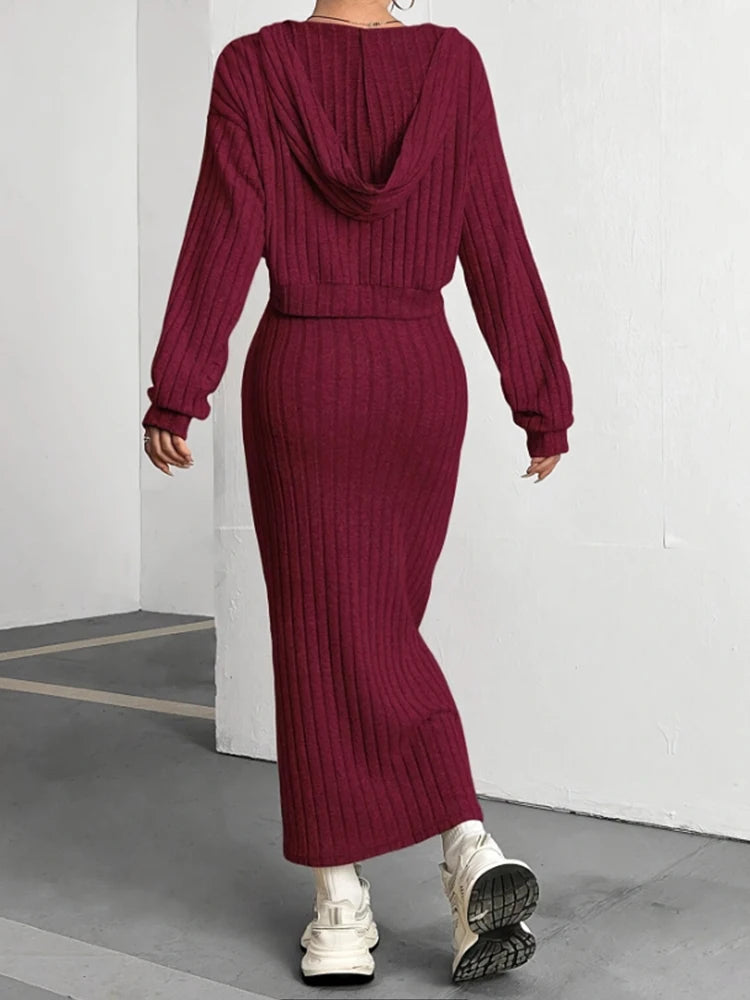 Tyara Dress & Sweater Set