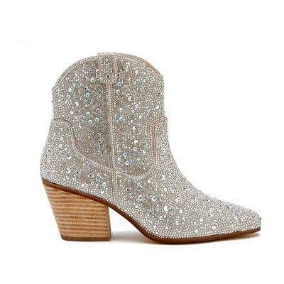 Amoura Bedazzled Cowgirl Boots