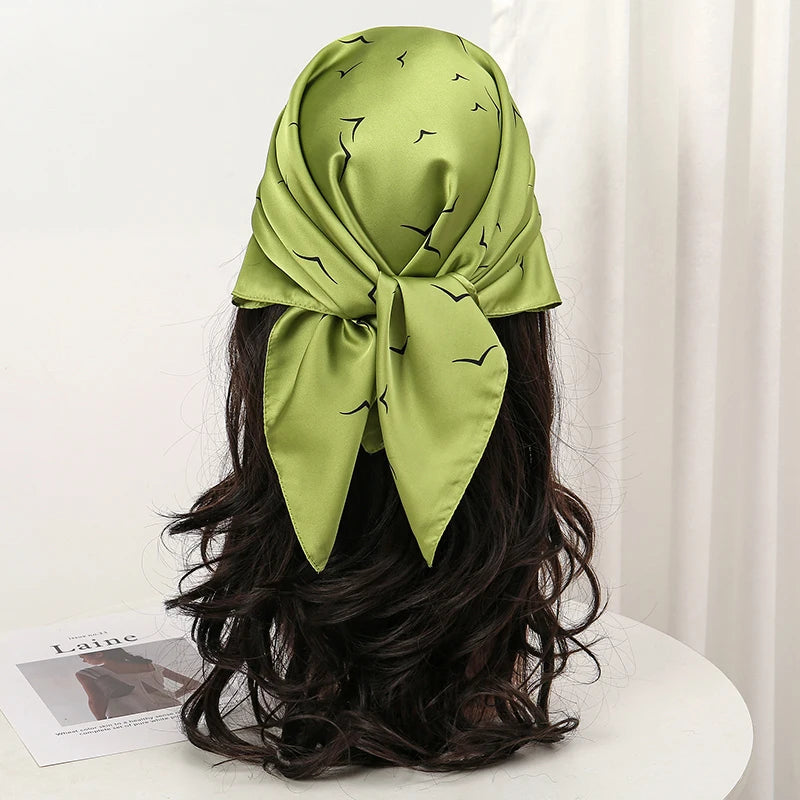 Orea Flow Silk Head Scarf