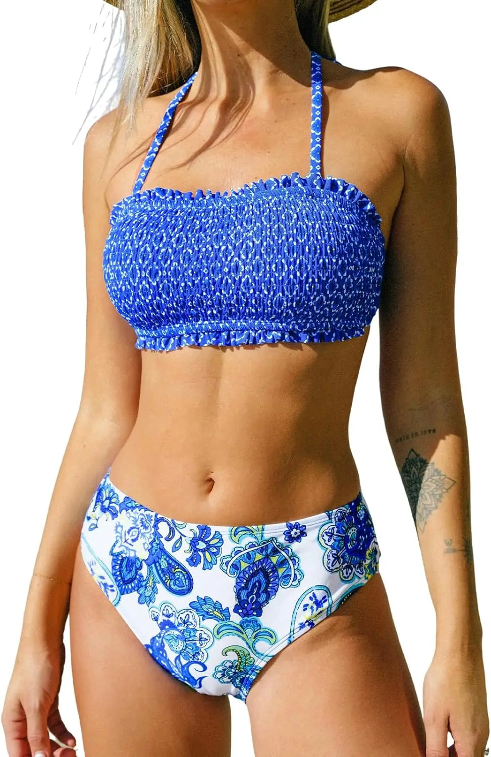 Wildflower Whisper Floral Bikini Set