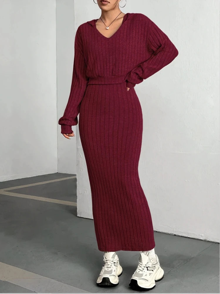 Tyara Dress & Sweater Set