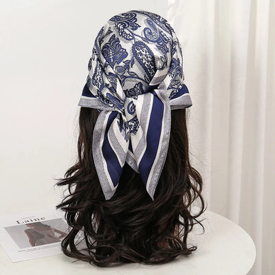 Orea Flow Silk Head Scarf