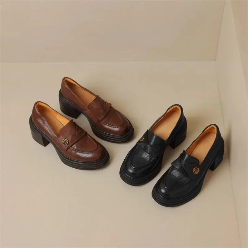 Ivy Belle Slip-On Block Heels