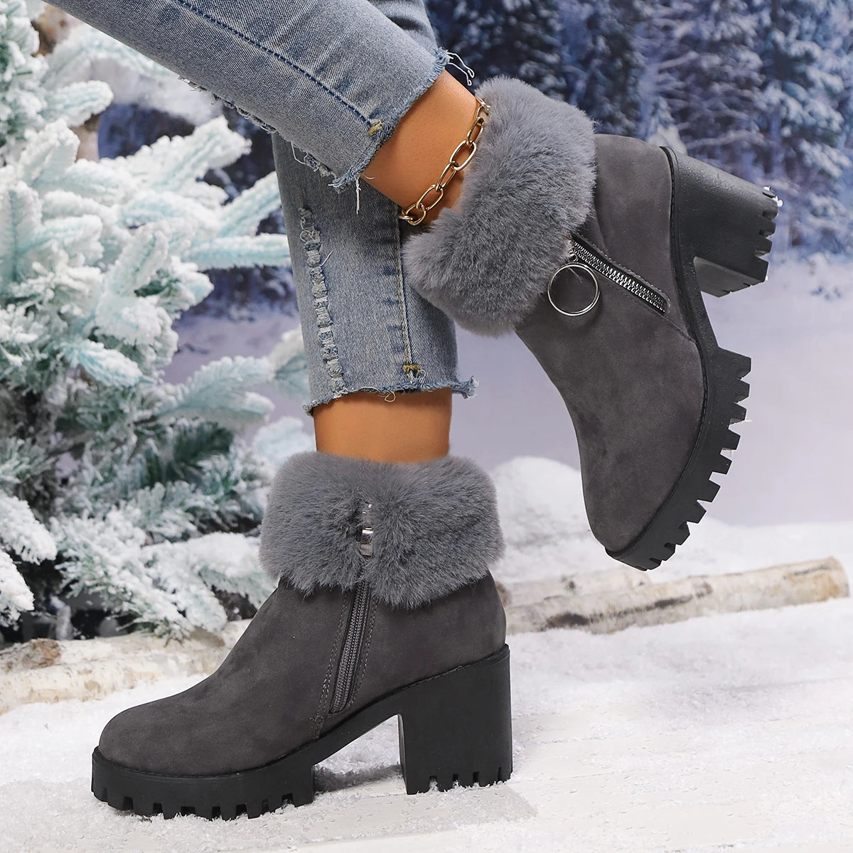 Chelsie Suede Boots