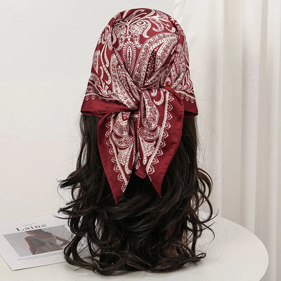 Orea Flow Silk Head Scarf