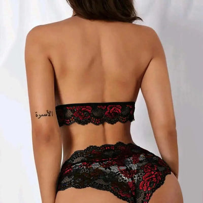 Noxra Lace Bra & Underwear Set
