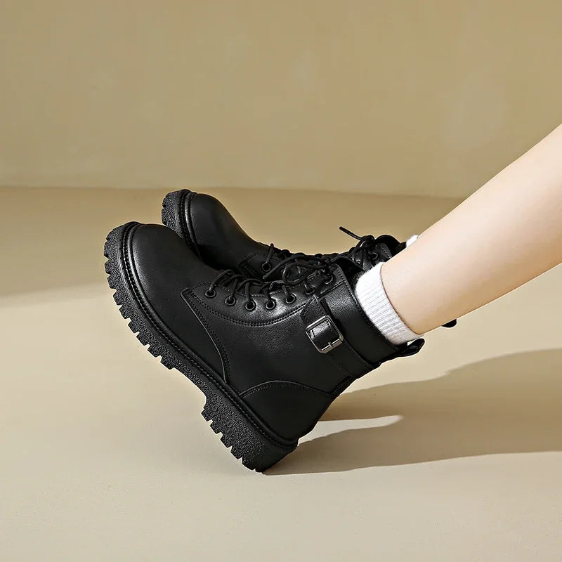 Astrid Combat boots