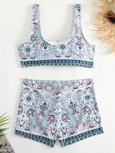 Coral & Shell Bathing Suit Set