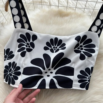 Zinnia Chic Print Two-Piece Set