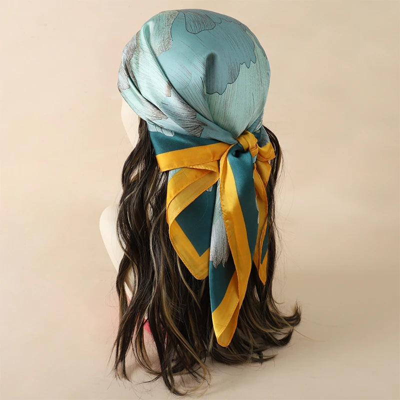 Orea Flow Silk Head Scarf