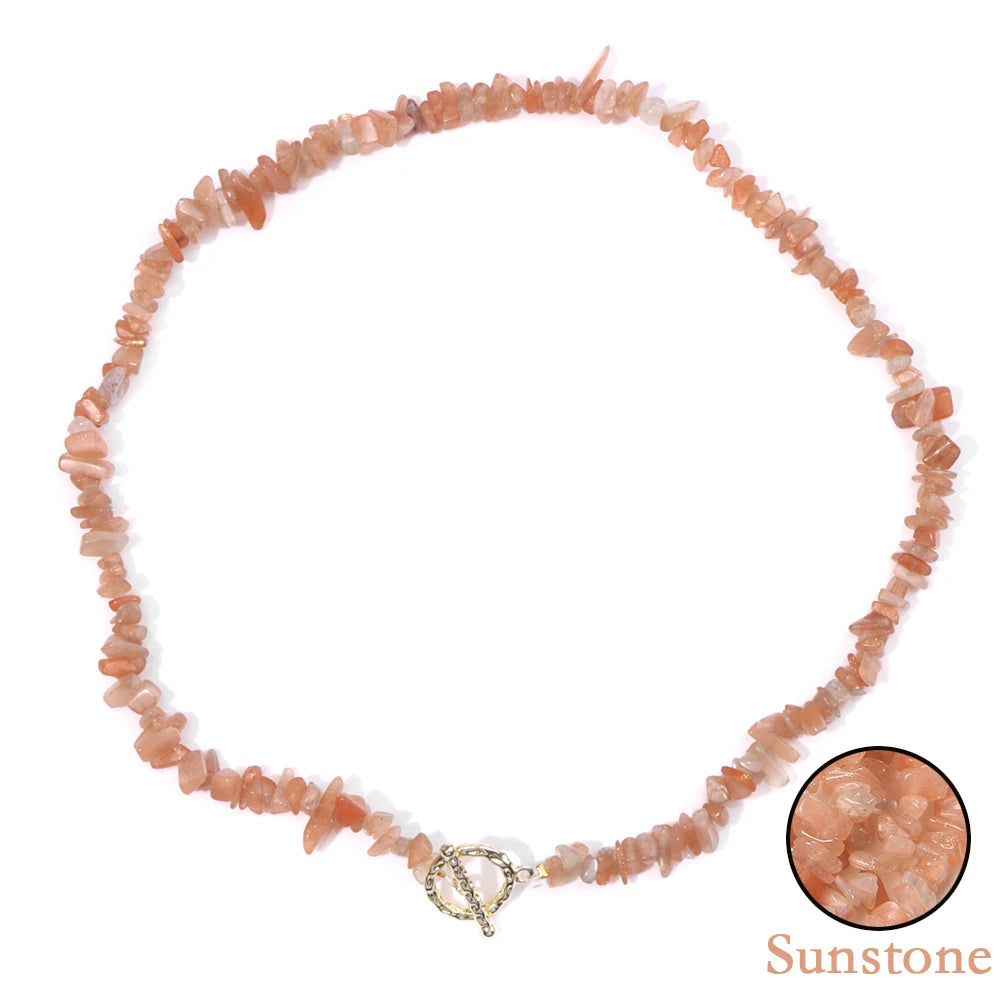 Healing Bohemian Gem Necklace