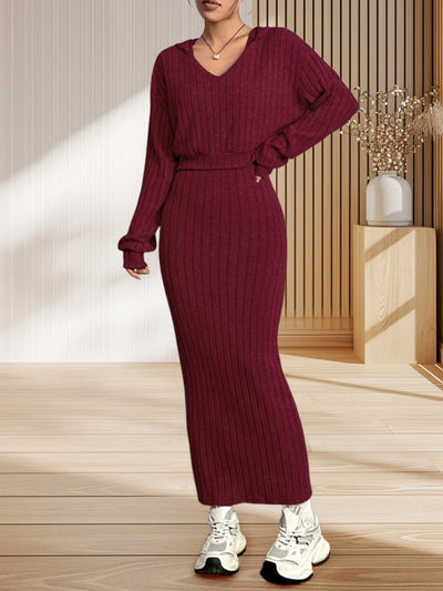 Tyara Dress & Sweater Set