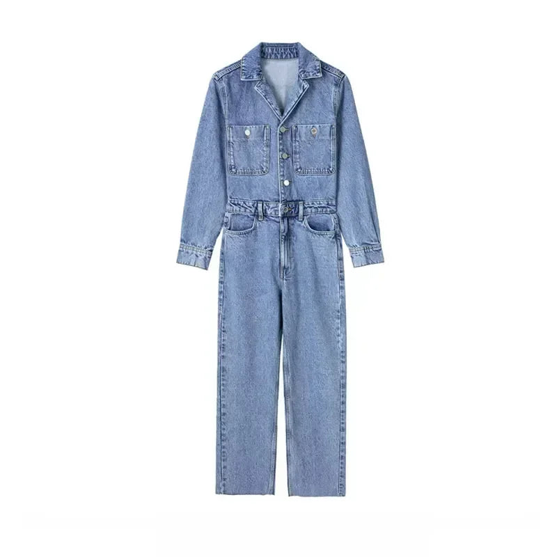 Amulet Denim Jumpsuit