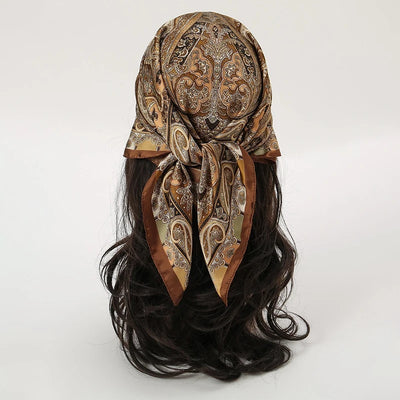 Orea Flow Silk Head Scarf