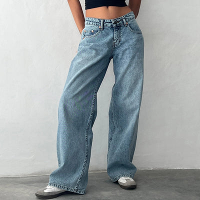 Elowen Boyfriend Wide Leg Jeans