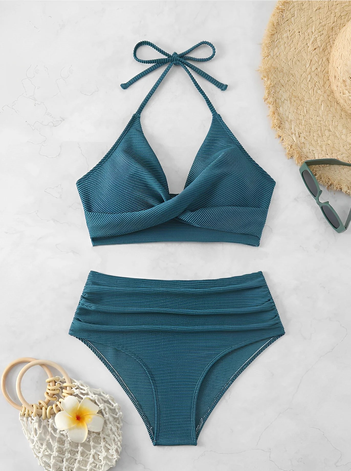 Luxe High Waist Bikini Set