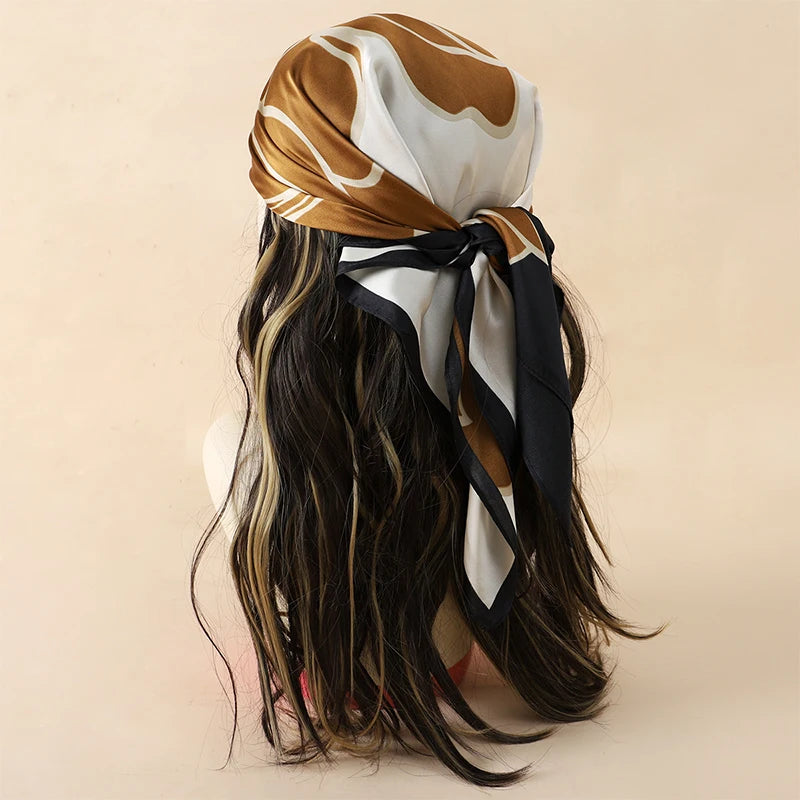 Orea Flow Silk Head Scarf