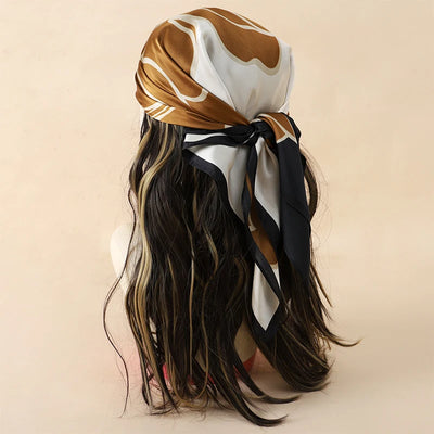 Orea Flow Silk Head Scarf