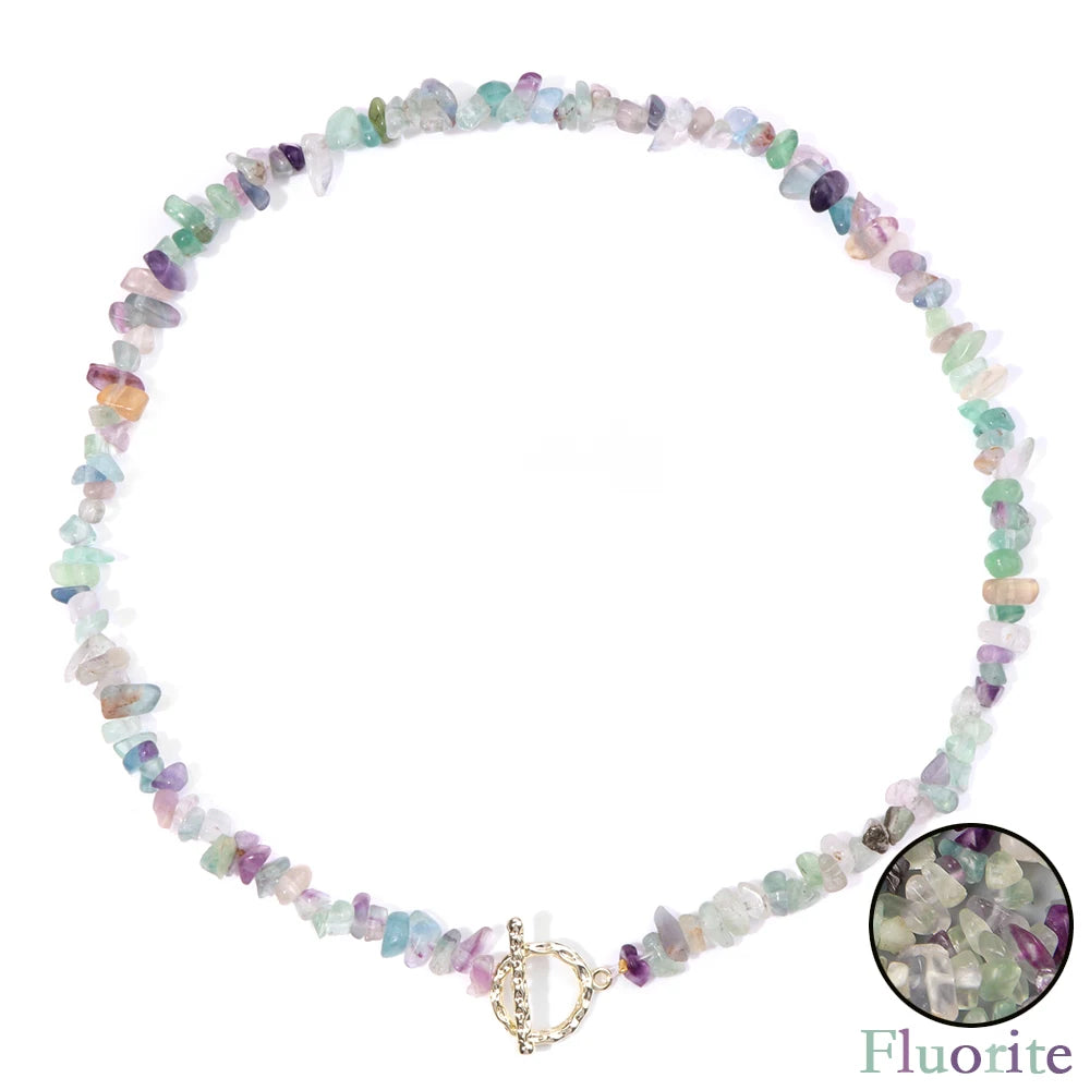 Healing Bohemian Gem Necklace