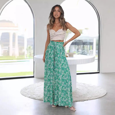 Caresse Wide Leg Boho Pants